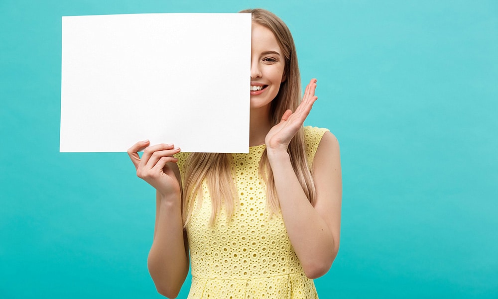 تست کاغذ سفید برای تشخیص رنگ پوست