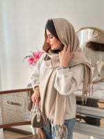 شال پاییزی رنگین مهسان