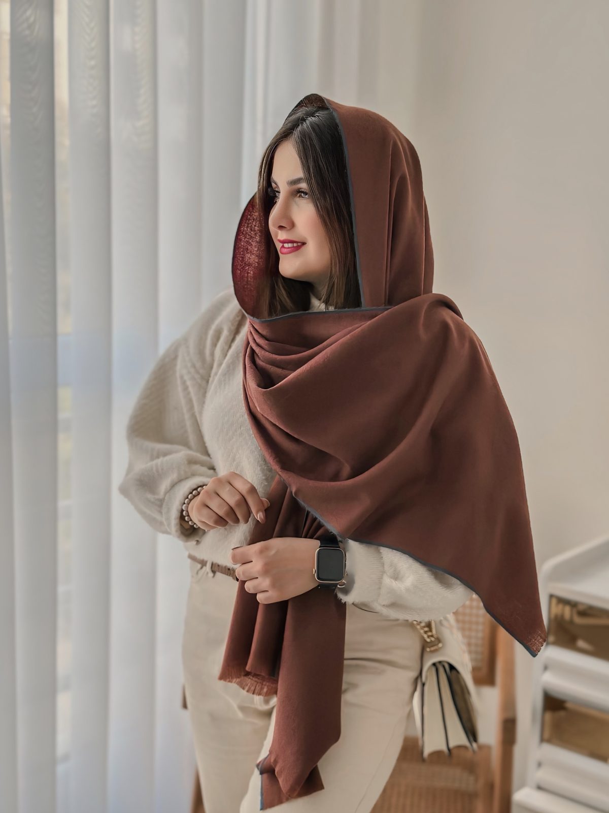 شال موهر ماهگونی
