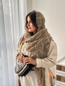 شال کنفی سبک و نرم