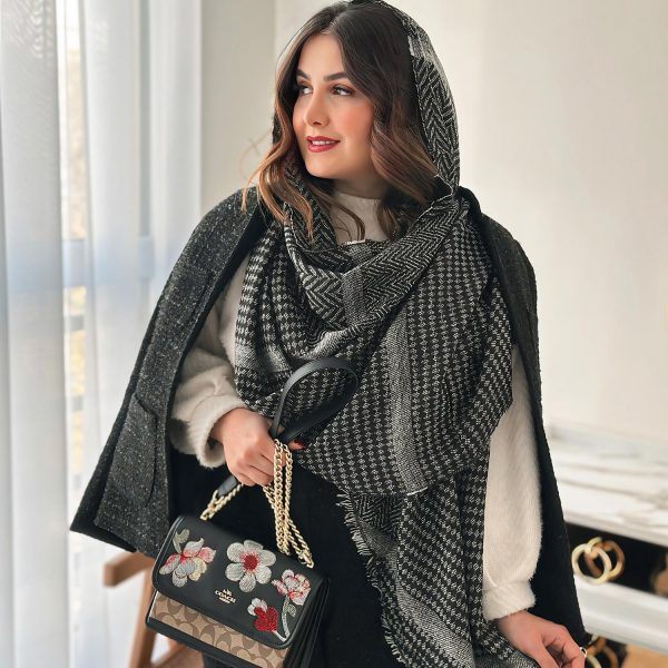 شال موهر طرح ماهی