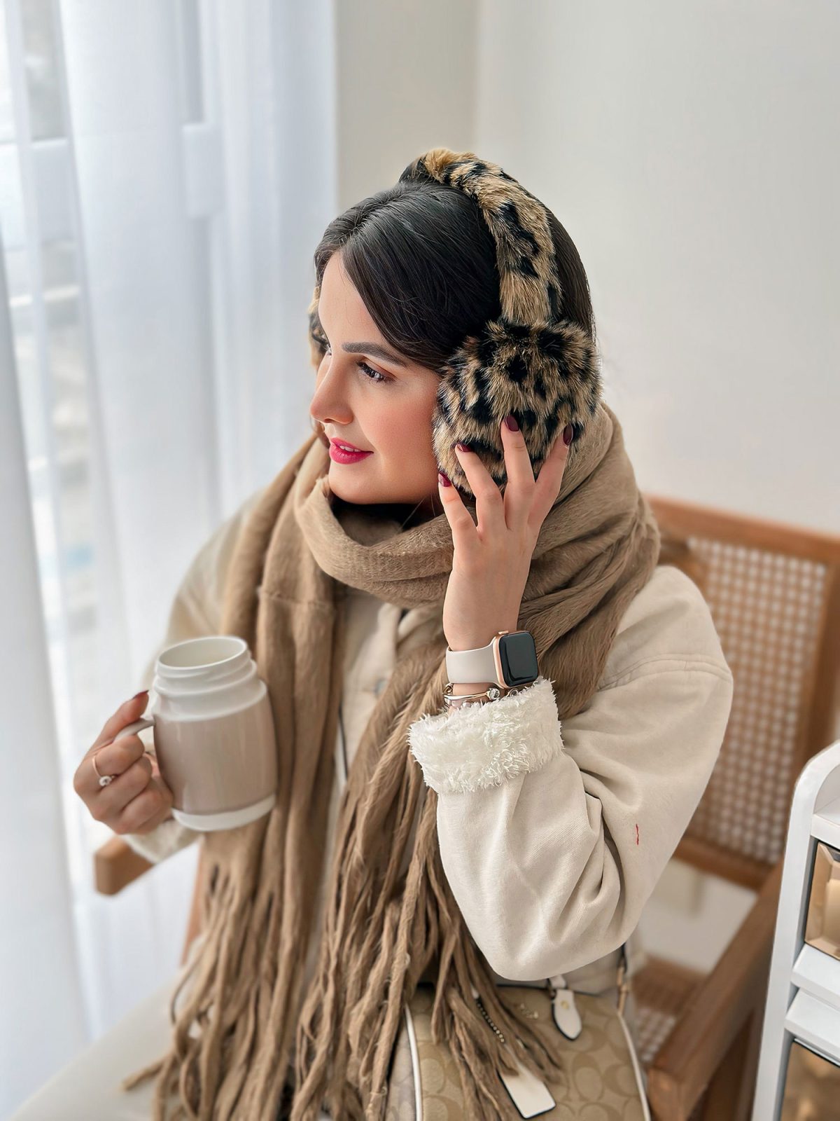 گوش‌گیر زمستانی پلنگی