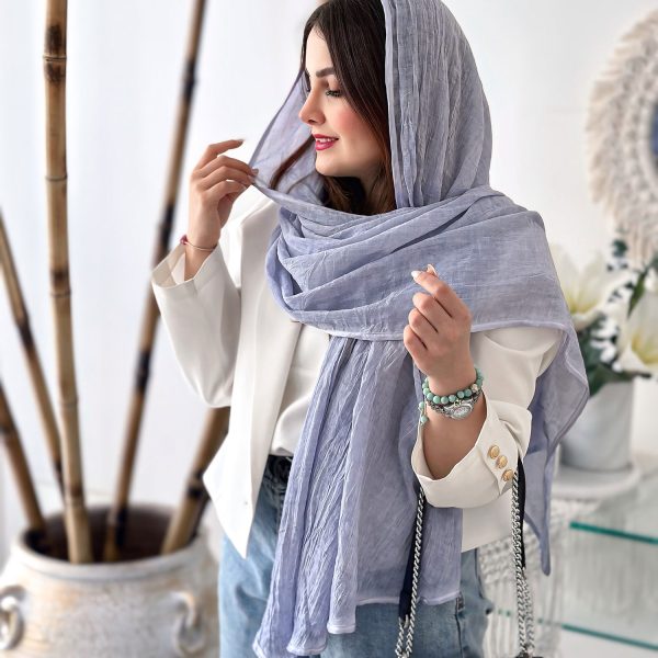 شال نخی مدل ماهی چهار فصل