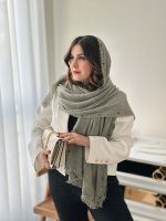 شال چهار فصل دور مروارید