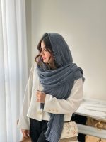 شال چهار فصل دور مروارید
