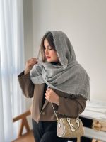 شال نخ پنبه چهار فصل