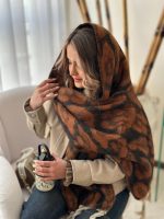بیگ اسکارف موهر پلنگی