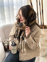 بیگ اسکارف موهر پلنگی
