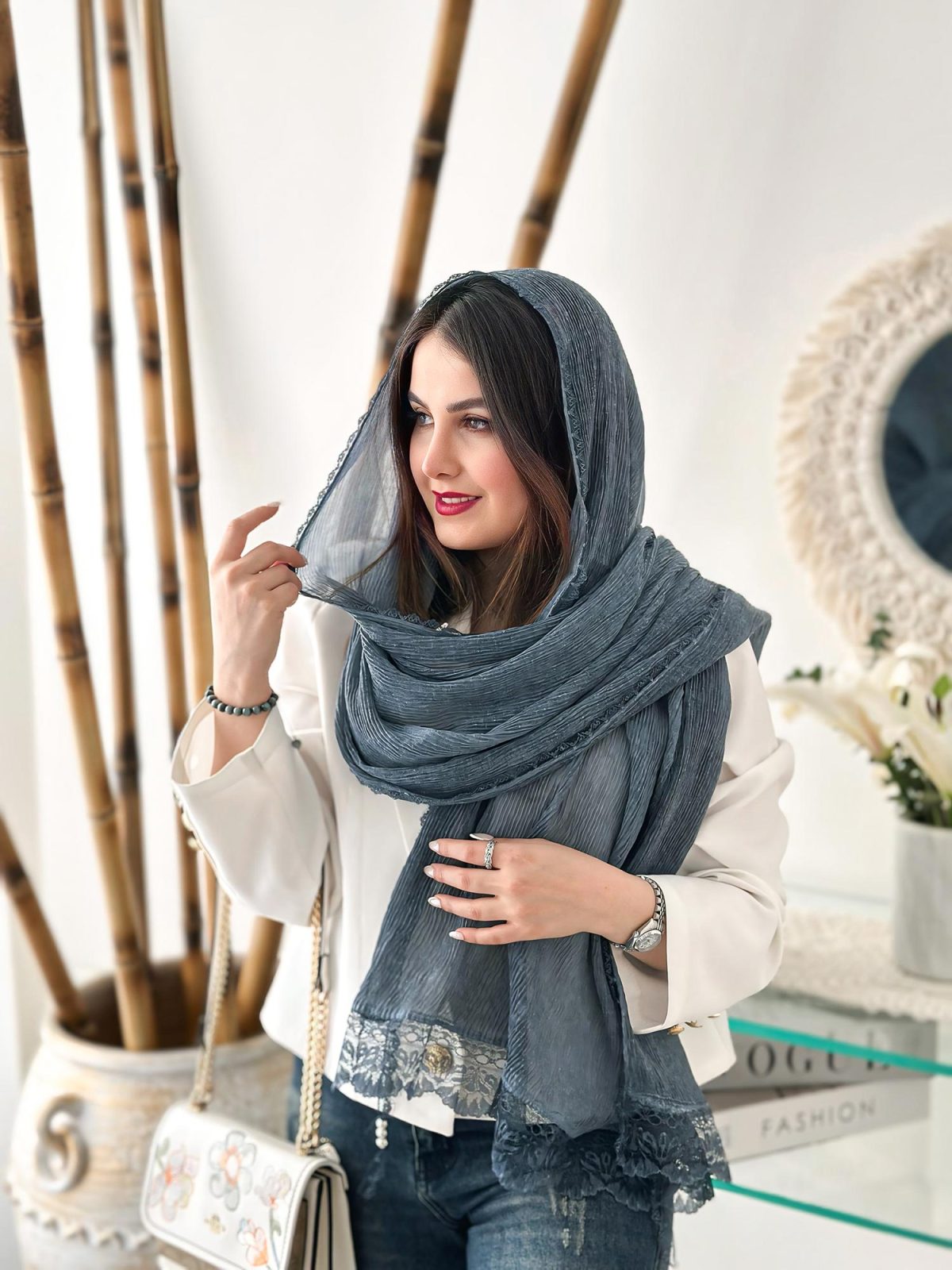 شال پلیسه مجلسی