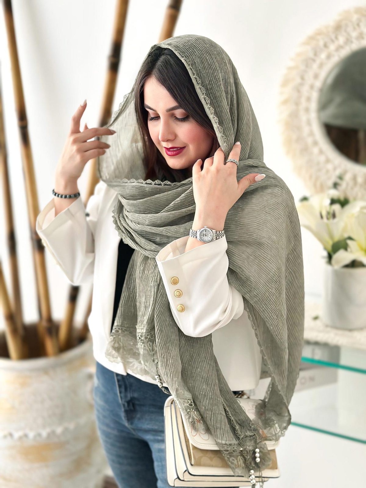 شال پلیسه مجلسی