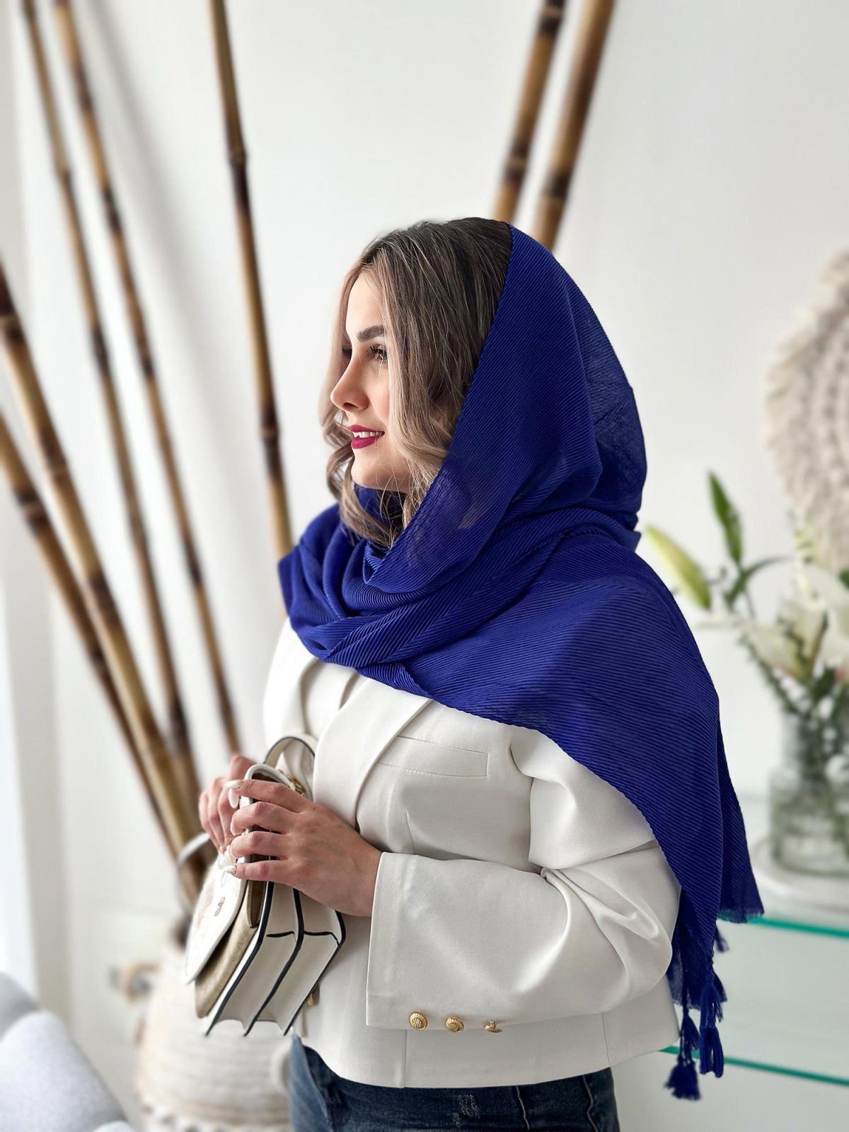شال نخی بهاری