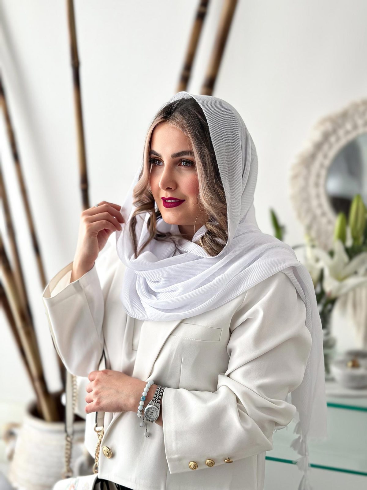 شال نخی بهاری