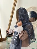 شال مجلسی طرح پاپیون