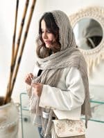 شال حریر ابریشم