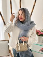 شال ابریشمی دولایه