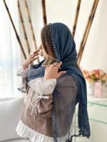 شال ابریشمی مجلسی