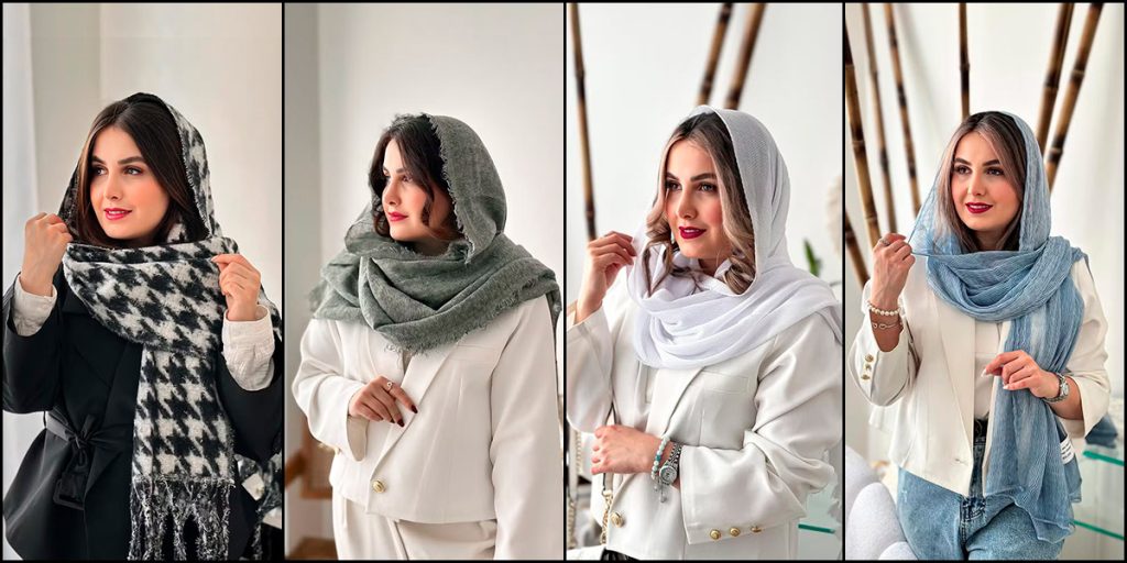 شال زنانه بر اساس فصل