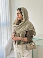 شال مجلسی مدل ماهی